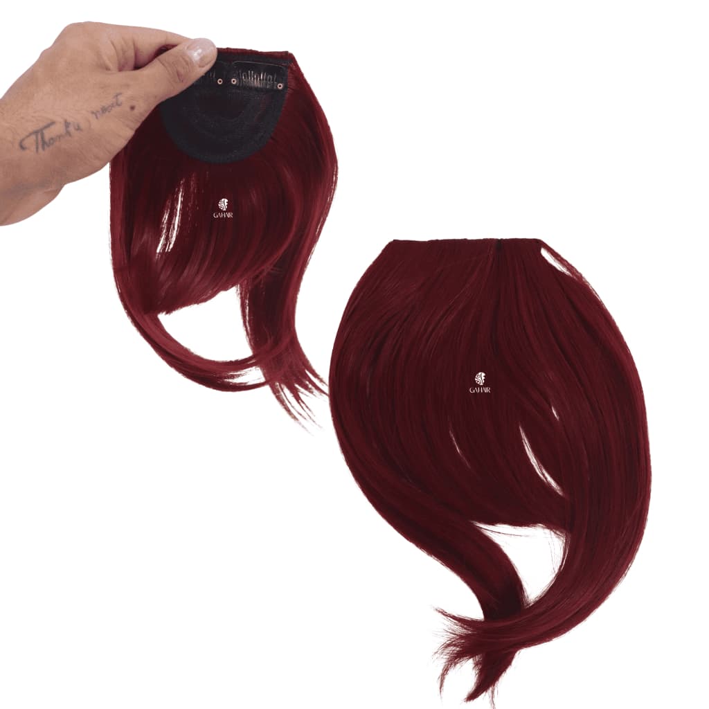 Aplique Franja Com Tic Tac - Fibra Premium - Identica Ao Cabelo Natural -  Sem Brilho