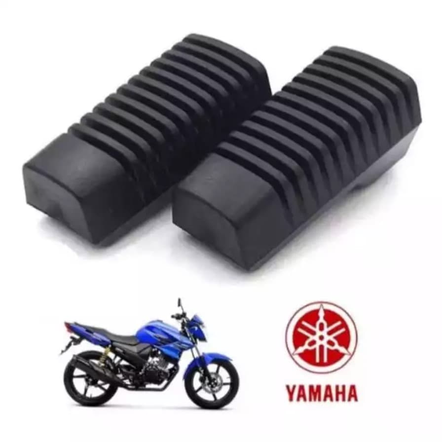 Borracha Pedaleira Estribo Yamaha Fazer 150 Factor 150 2016 a 2024