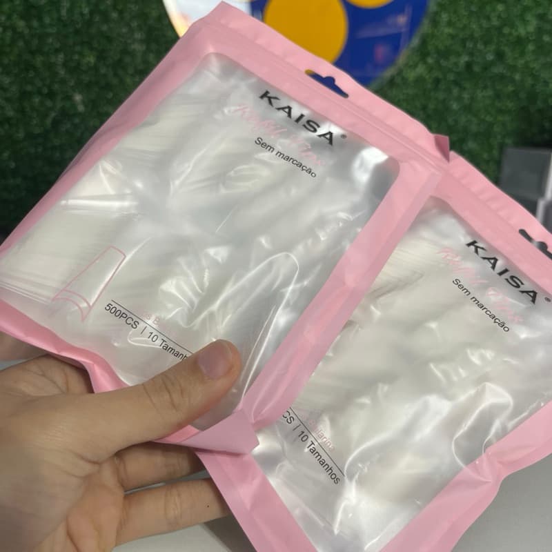 Tip Bailarina Kaisa Transparente 500Und-10 tamanhos