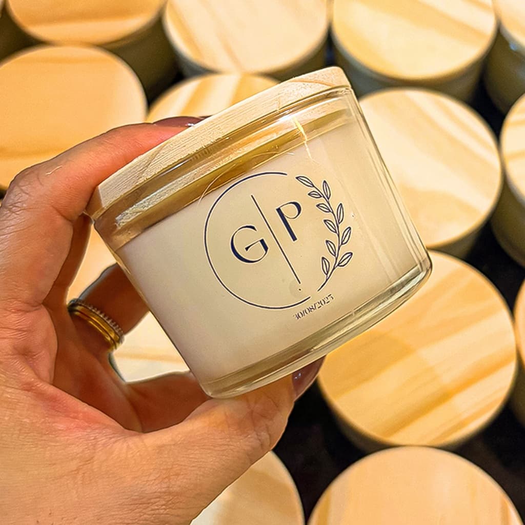 Vela Aromática Perfumada Artesanal 100g Vários Aromas Alta Durabilidade Personalize Do Seu Jeito