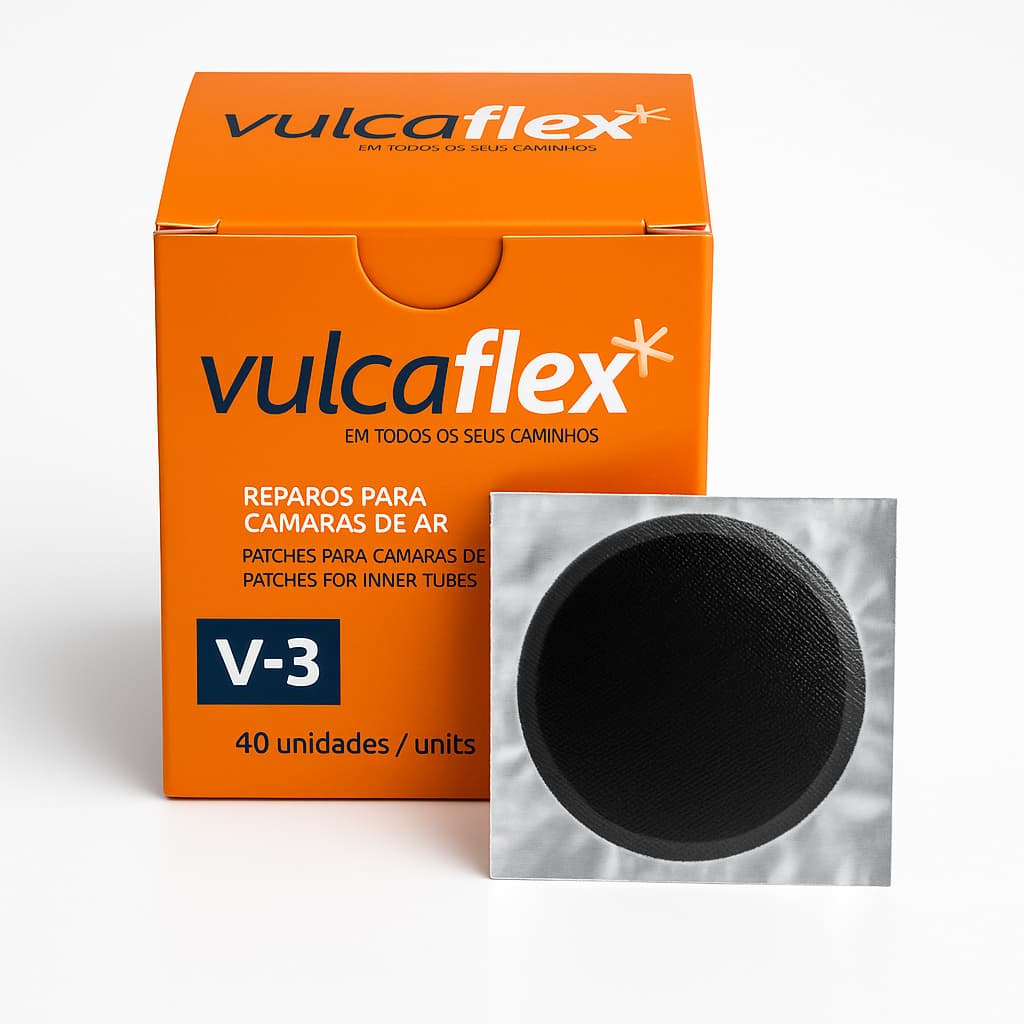 Vulcaflex V3 Remendo a Frio 60mm Cx 40pçs