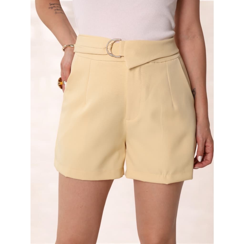Short Alfaiataria Lançamento Cores Verão Moda COD 160