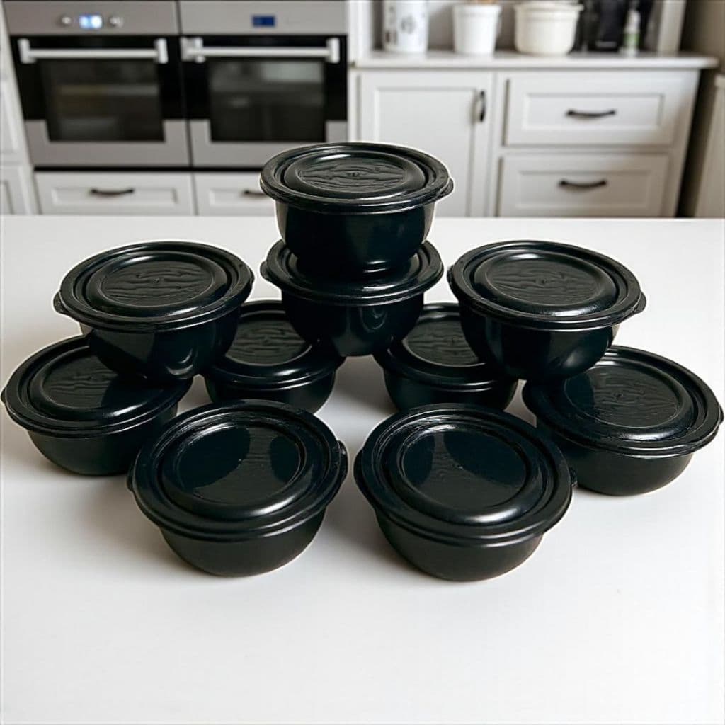 KIT 10 POTES CONJUNTO DE BOWL 600ML