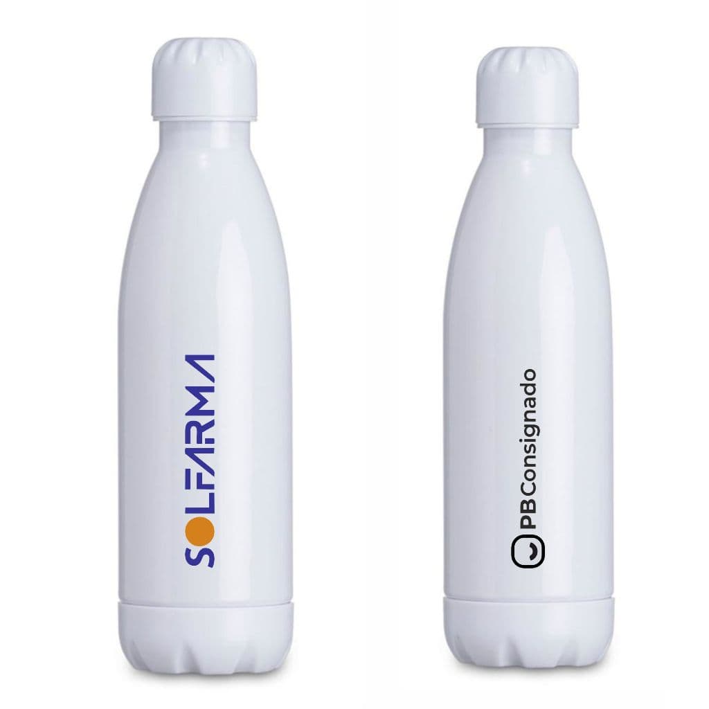 40 Garrafa Plástica 680ml - Personalizada (tampa Rosqueavel)