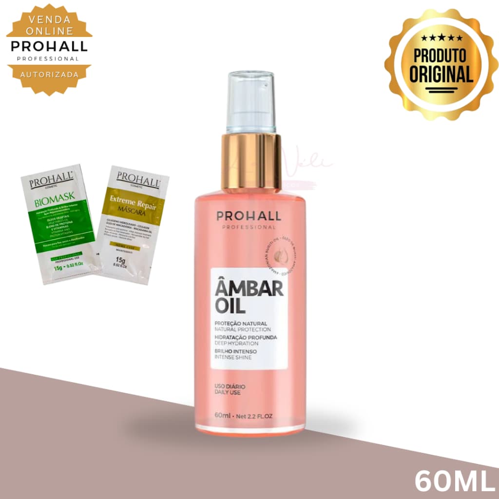 Óleo Finalizador Âmbar Oil Prohall 60ml