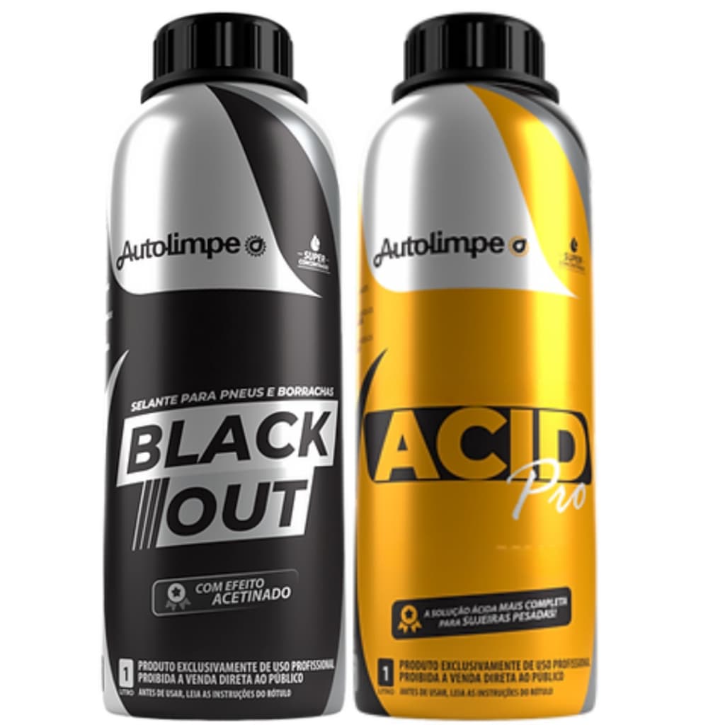 Blackout Selante Para Pneus E Borrachas Pretinho Plastico Kit Limpador multiuso para Escap Autolimpe