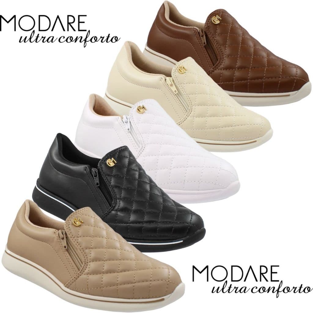 Tênis Feminino Modare Ultraconforto Casual Original