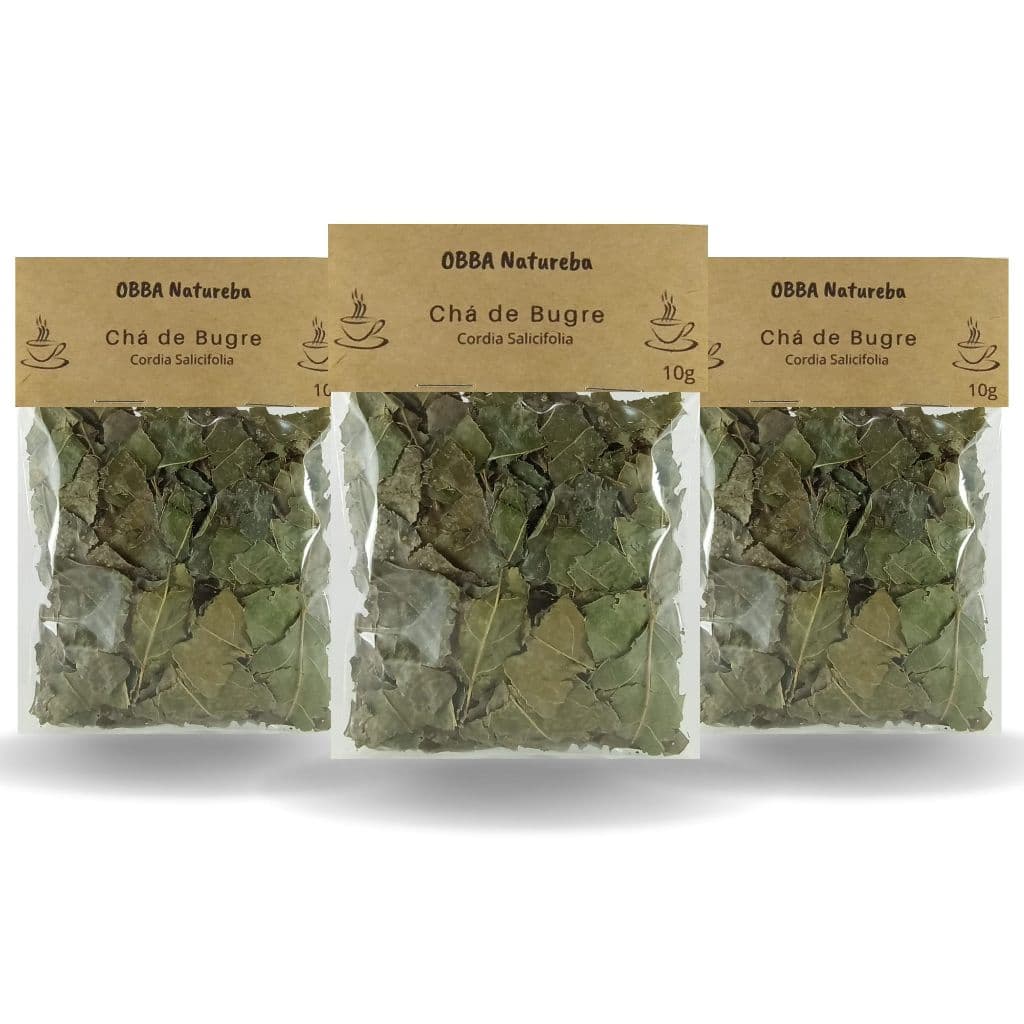Erva de Bugre para Chá Legítima, Própria p Infusão e Natural Selecionada – Kit com 3 Pacotes