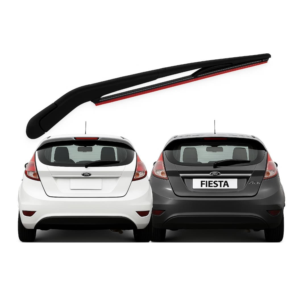 Braço Limpador Traseiro + Palheta Ford New Fiesta Todos os Anos e Modelo 2011 2012 2013 2014 2015 2016 2017 2018 2019