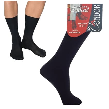 kit 3-6-12 Meias formais masculinas de alta qualidade, meias longas são finas, meias social confortáveis ​​e respiráveis