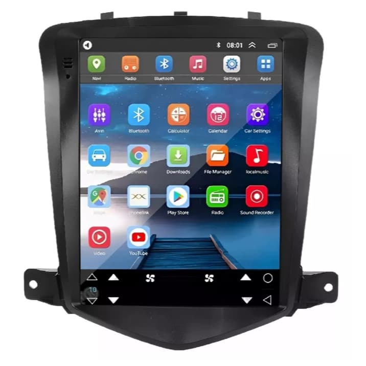 Central Multimidia Chevrolet Cruze Ltz Tesla Carplay E Android Wi-fi
