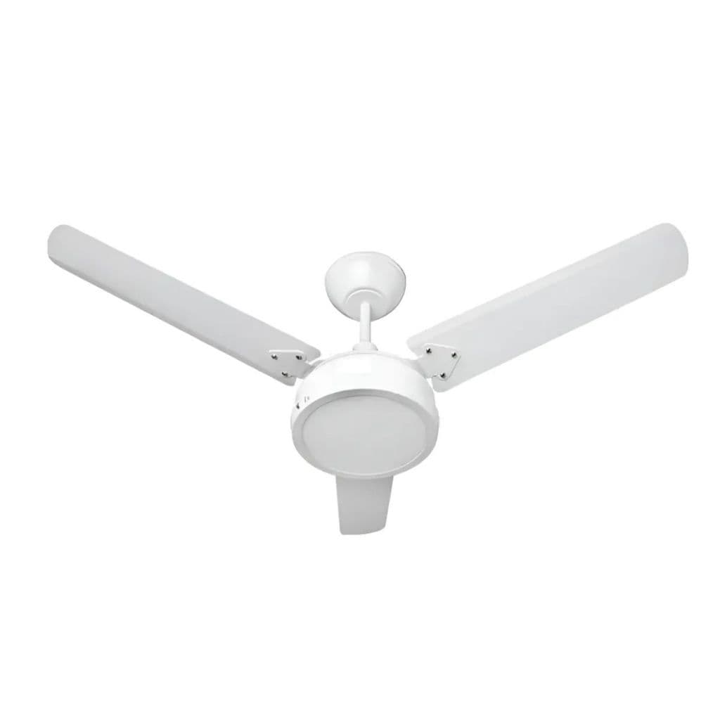 Ventilador Ametista Led  3p New Branco 130w