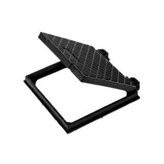 Tampa De Cisterna Reservatório Água 60x60cm Calçada, Esgoto, Bloqueia Odor