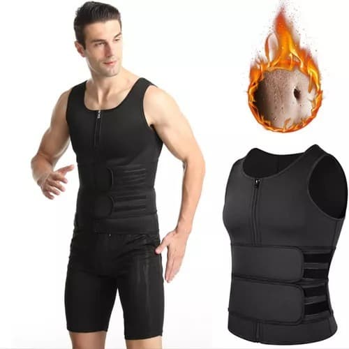 Cinta modeladora masculina  cinta modeladora colete modelador masculino sinta modeladora abdominal alta compressão conta
