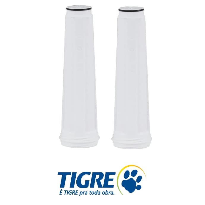 Kit 02 Refil (Vela) para Filtro purificador com torneira Tigre