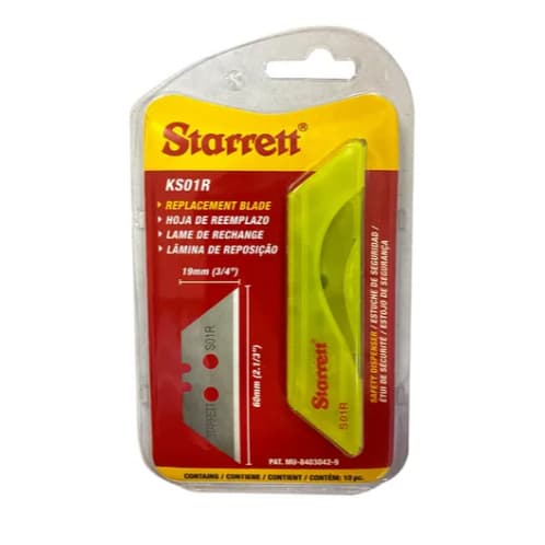 Lâmina P/estilete Trapezoidal C/ 10 Lâminas Ks01r Starrett
