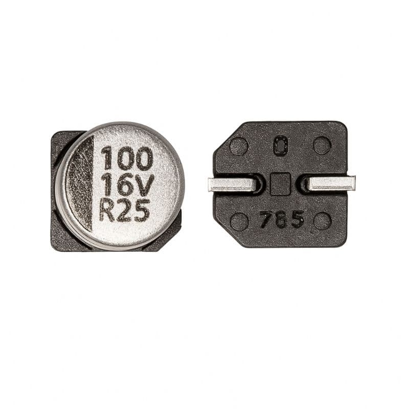 Capacitor 100uf 16v Capxon 6x6x7mm Kit C/10 Peças Novas a Pronta Entrega