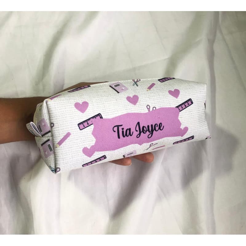ESTOJO para professora(o) personalizado com nome, presente, brinde, aniversário.