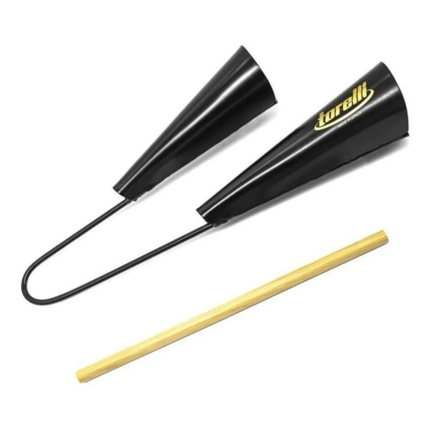 Agogo Grande Duplo Preto - Torelli To 019