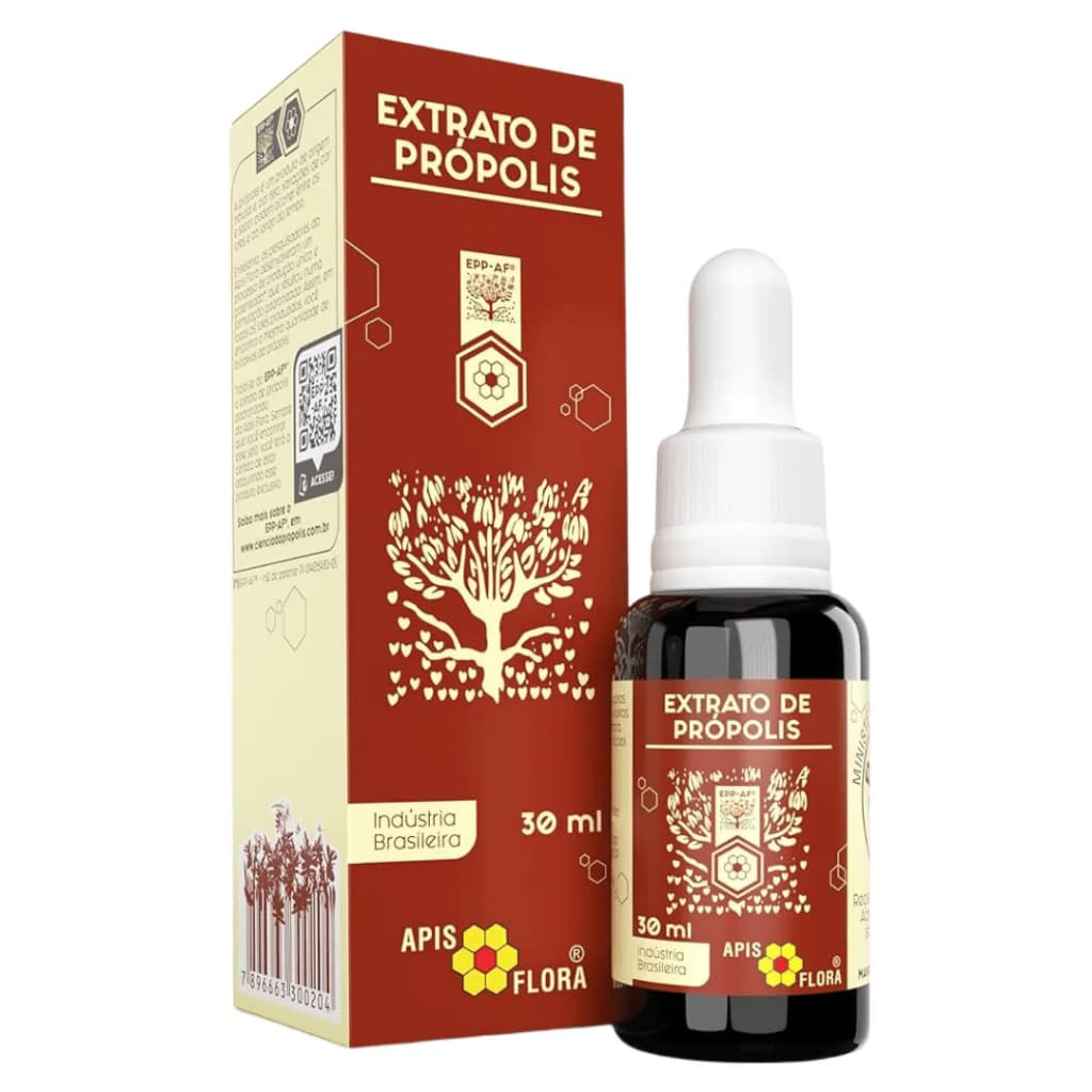 Extrato de Própolis Marrom Apis Flora 30mL 1x