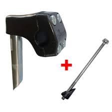 Mesa Suporte De Guidão Frontal+ Parafuso Expander Caneta 21.1mm Bicicleta Bmx Cross Freestyle Bike
