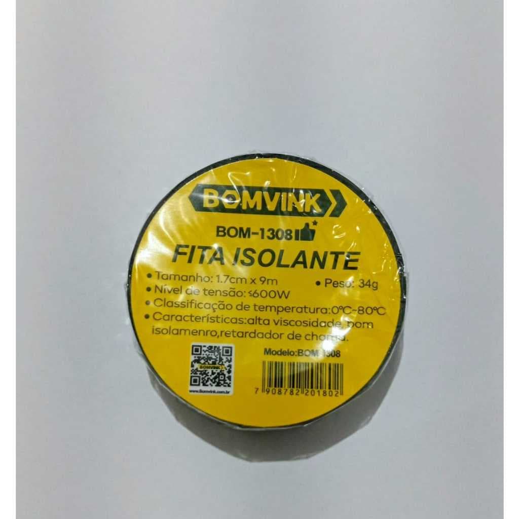 Kit Com 5 Fita Isolante Bomvink