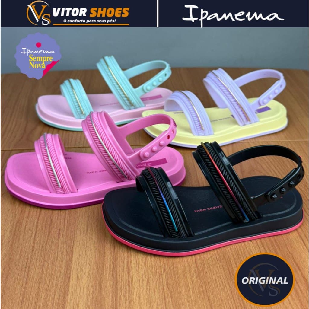 Sandália Baby Infantil Ipanema Glow | Ipanema Sempre Nova 2025/26 | Original Ipanema