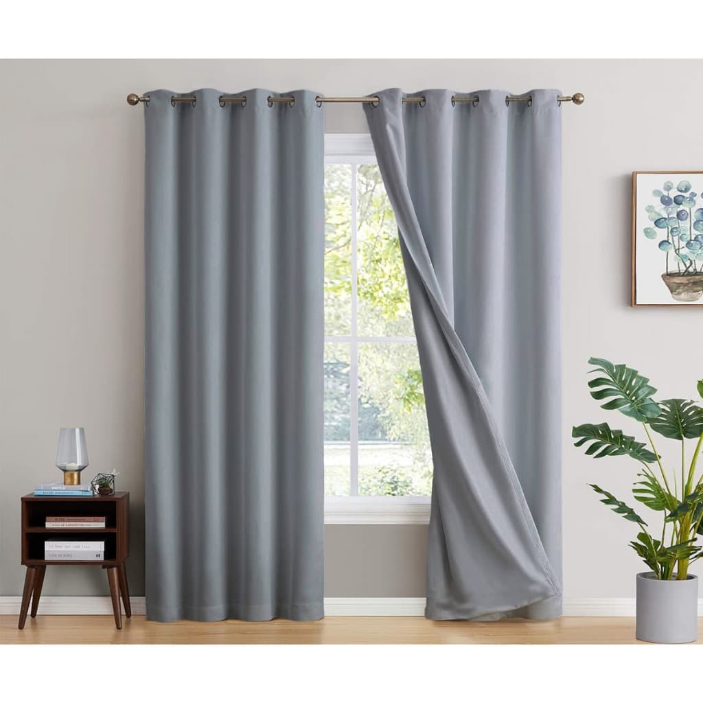 Cortina 5 metros Blecaute Blackout Em Tecido 5,00 x 2,80 Corta Luz para porta e janela sala/quarto