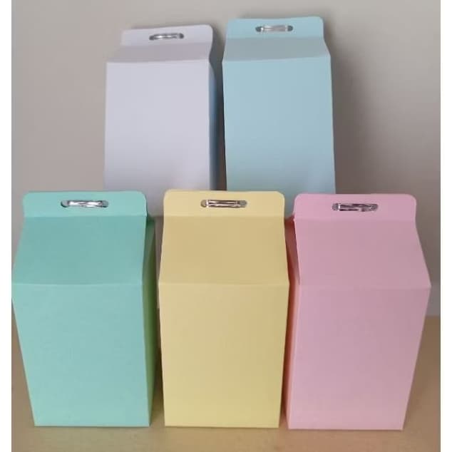 ENVIO IMEDIATO - Caixa Milk Lembrancinha – Lisa para Personalizar (Pegue Monte)
