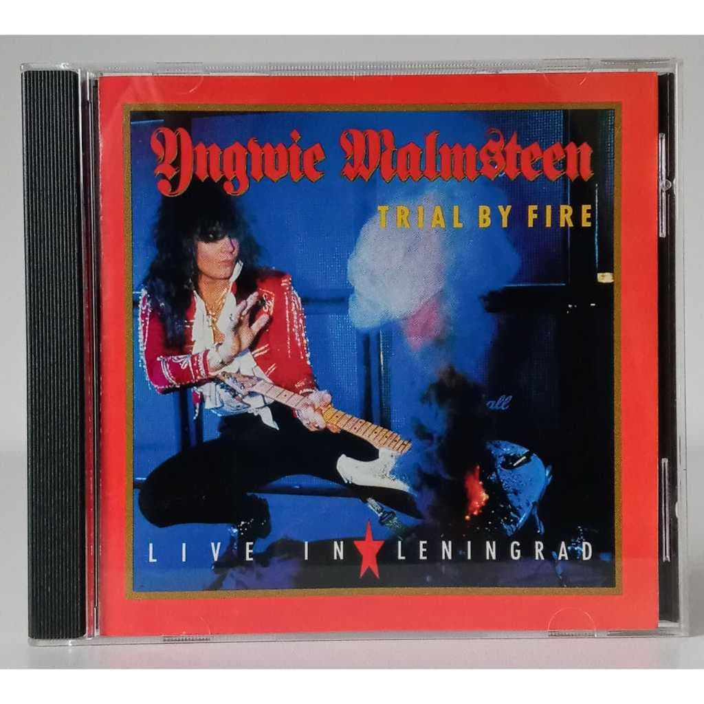 CD Yngwie Malmsteen - Trial By Fire Live Leningrad - Imp. EUA
