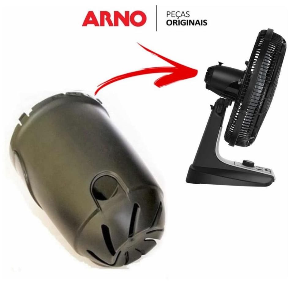 Capu (capa do motor) ventilador Arno 40cm Original