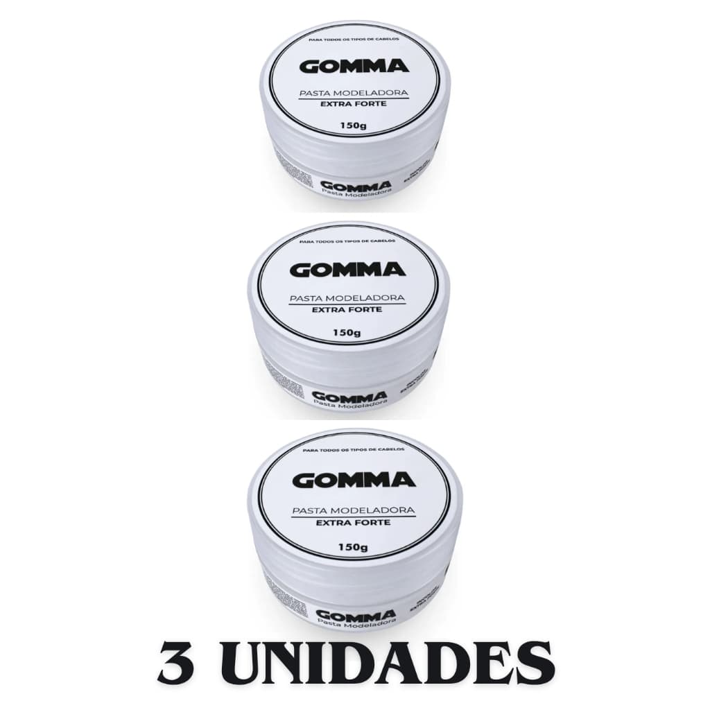 Combo de Pomadas Modeladora - Gomma Incolor