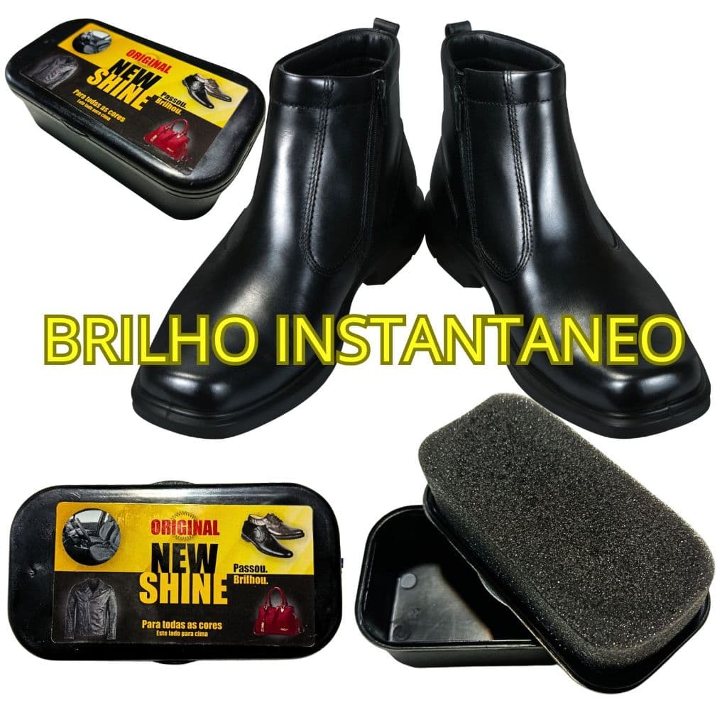 Promoção New Shine Original Brilho Mágico Instantâneo Esponja de Limpeza De Bolsas Calçados