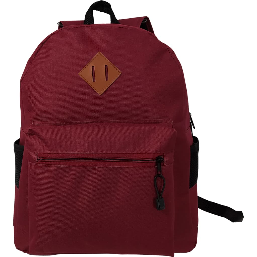 Mochila Feminina Vinho Alpha College – Escolar, Faculdade e Trabalho Alças Acolchoadas e Material Reforçado