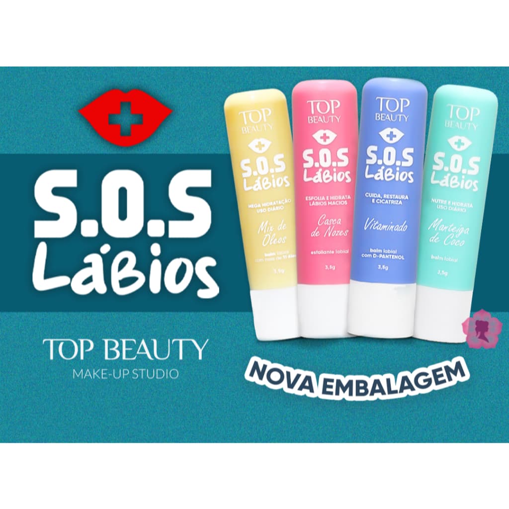 Kit Completo Sos Labios Top Beauty