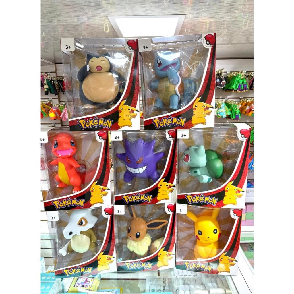 Boneco Pokémon 3D Colecionável Diversos Modelos