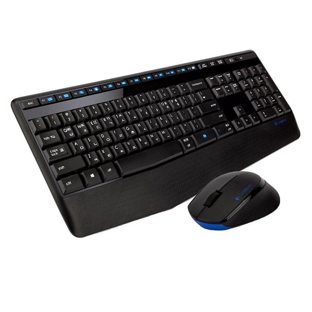 Kit Teclado E Mouse Sem Fio Mk345 Logitech Português Brasil Abnt2 Resistente