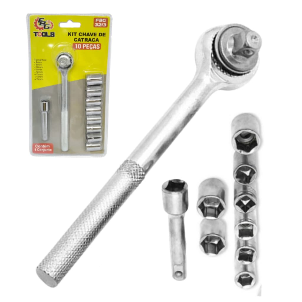 KIT CHAVE CATRACA C/10 PEÇAS