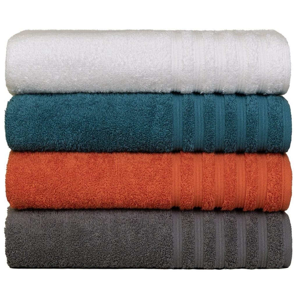Kit 4 Toalha Gigante Banhão Fio Penteado Super Macia - Julia