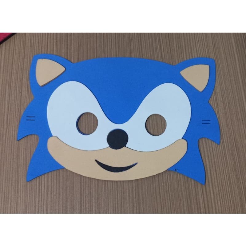 Máscara de eva sonic