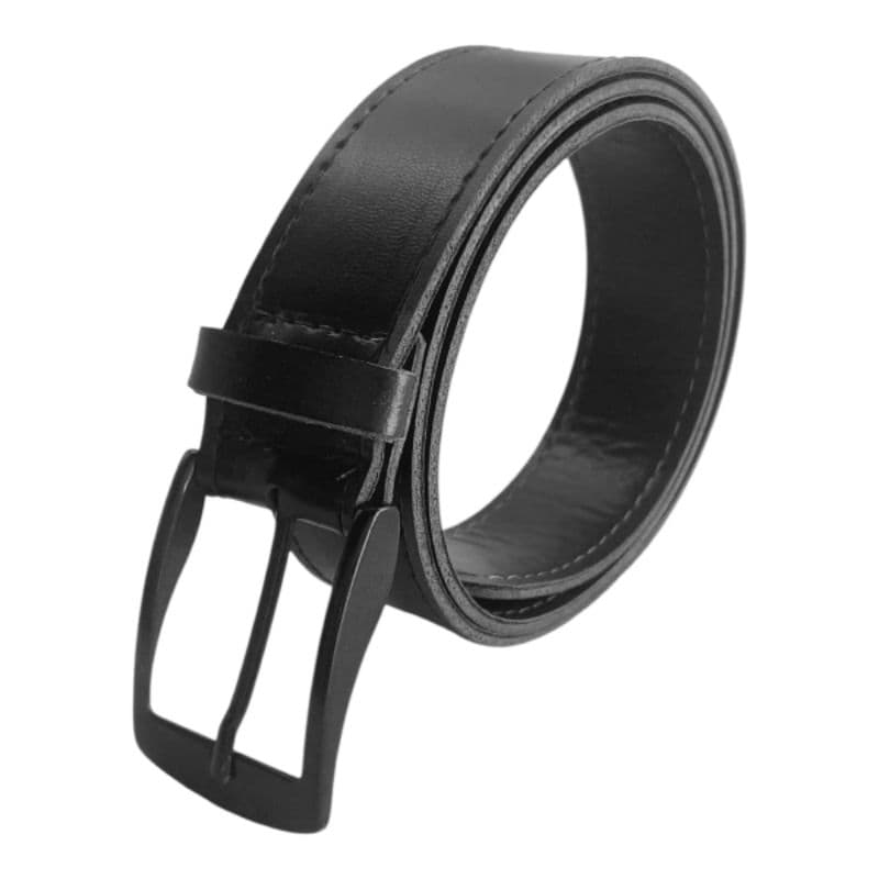Cinto social masculino couro sintético. Tamanhos 80-90-100-110-120-130 cms