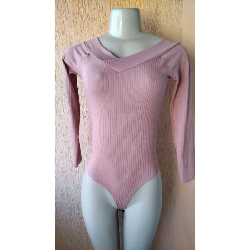BRECHO Body Rosa tam unico