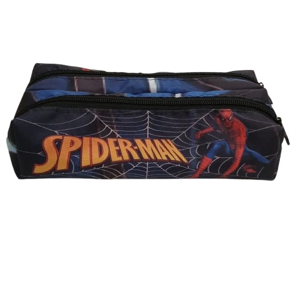 Estojo Duplo  Homen Aranha estojo com duas divisorias