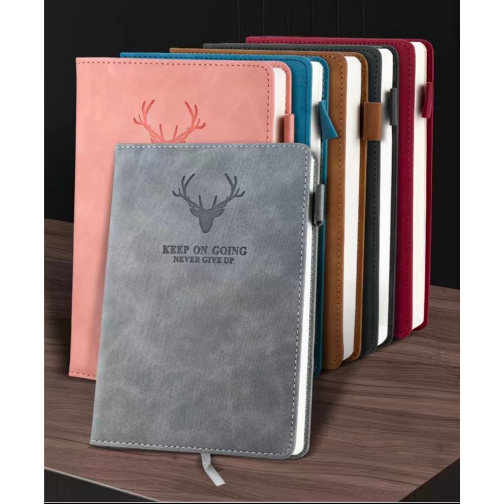 Caderno A5 de couro macio 90 folhas ( 180 páginas )retro notebook para agenda 2153