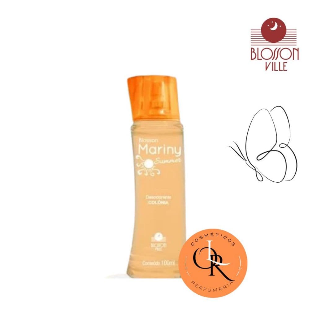 Colônia Mariny Summer 100ML Blosson Ville