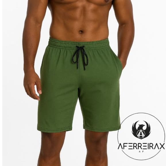 Bermuda Masculina Moletinho Confortável - Ideal para o Dia a Dia