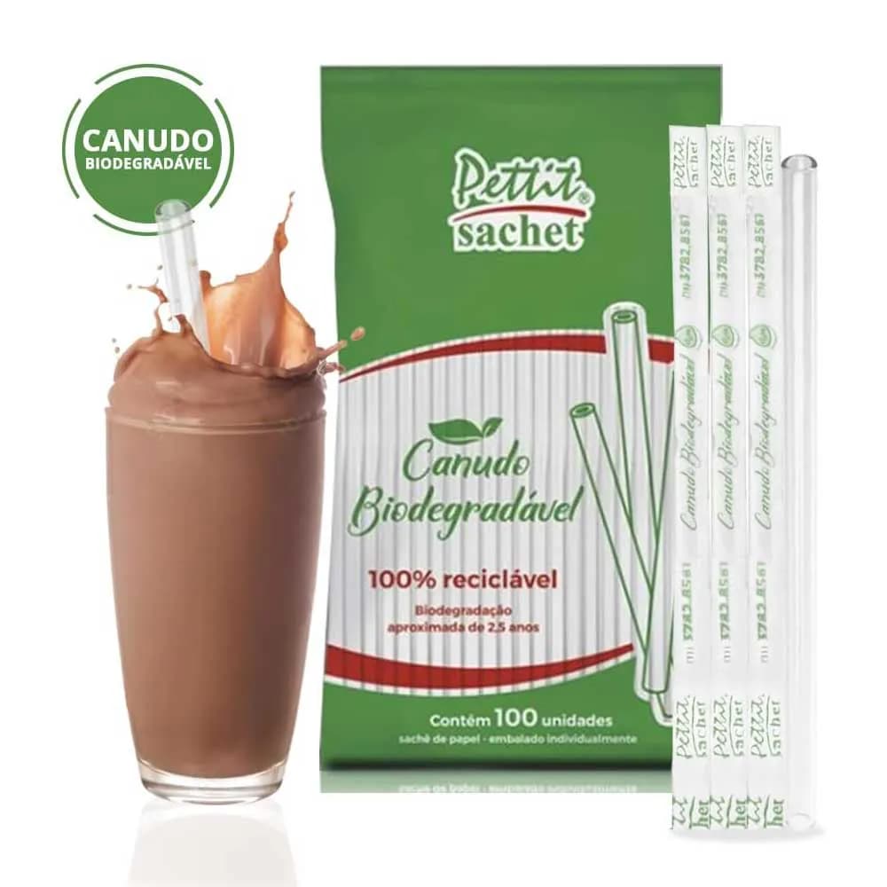 CANUDO FLEXIVEL ITS BIO Com 100x Unidades PETTIT SACHET "ESCOLHA O TAMANHO"