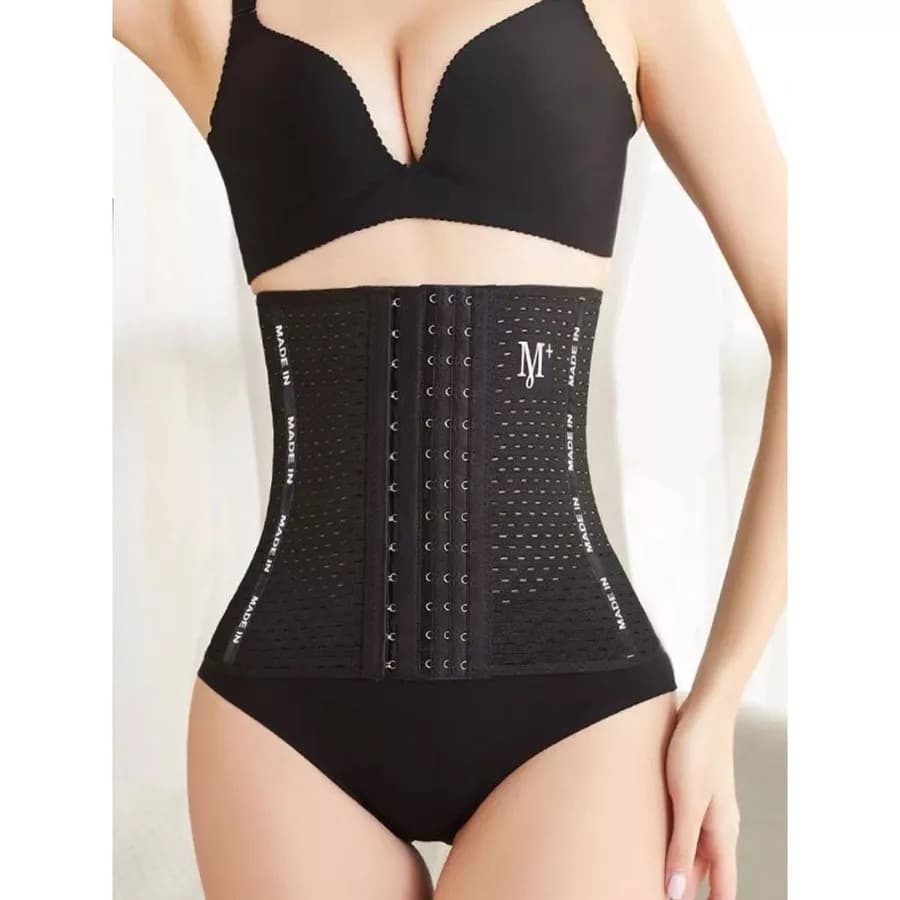 Cinta Modeladora Feminina Redutora Postural Correção de Coluna Lombar Abdômen Barriga e Cintura