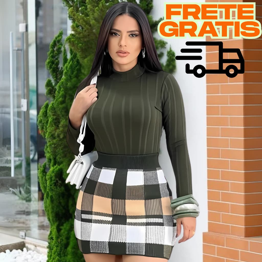 Body Feminino Manga Longa Ribana Premium Gola Alta Com Decote Outono Inverno Tendencia 2025