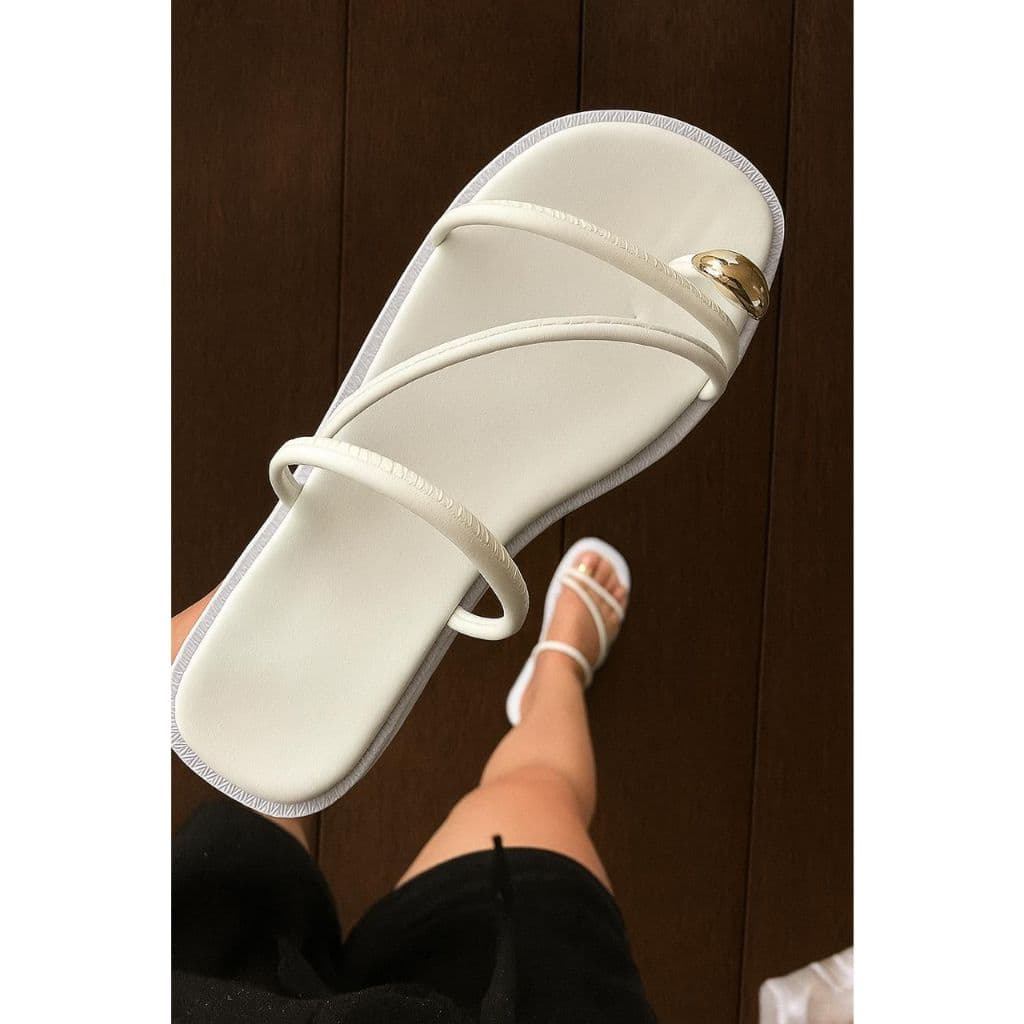 Rasteirinha Flat Nova Tendencia 2025 Verao Moda